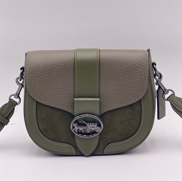 Coach Georgie Saddle Crossbody - Picture 5 of 12